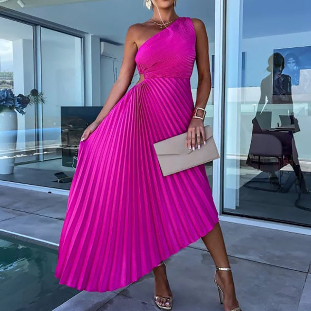 Xana | Asymmetric Pasodoble Dress