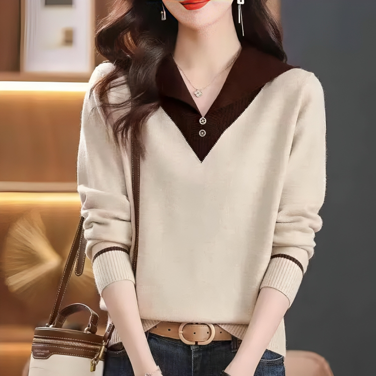 Úrsula | Elegant And Comfortable V-Neck Sweater
