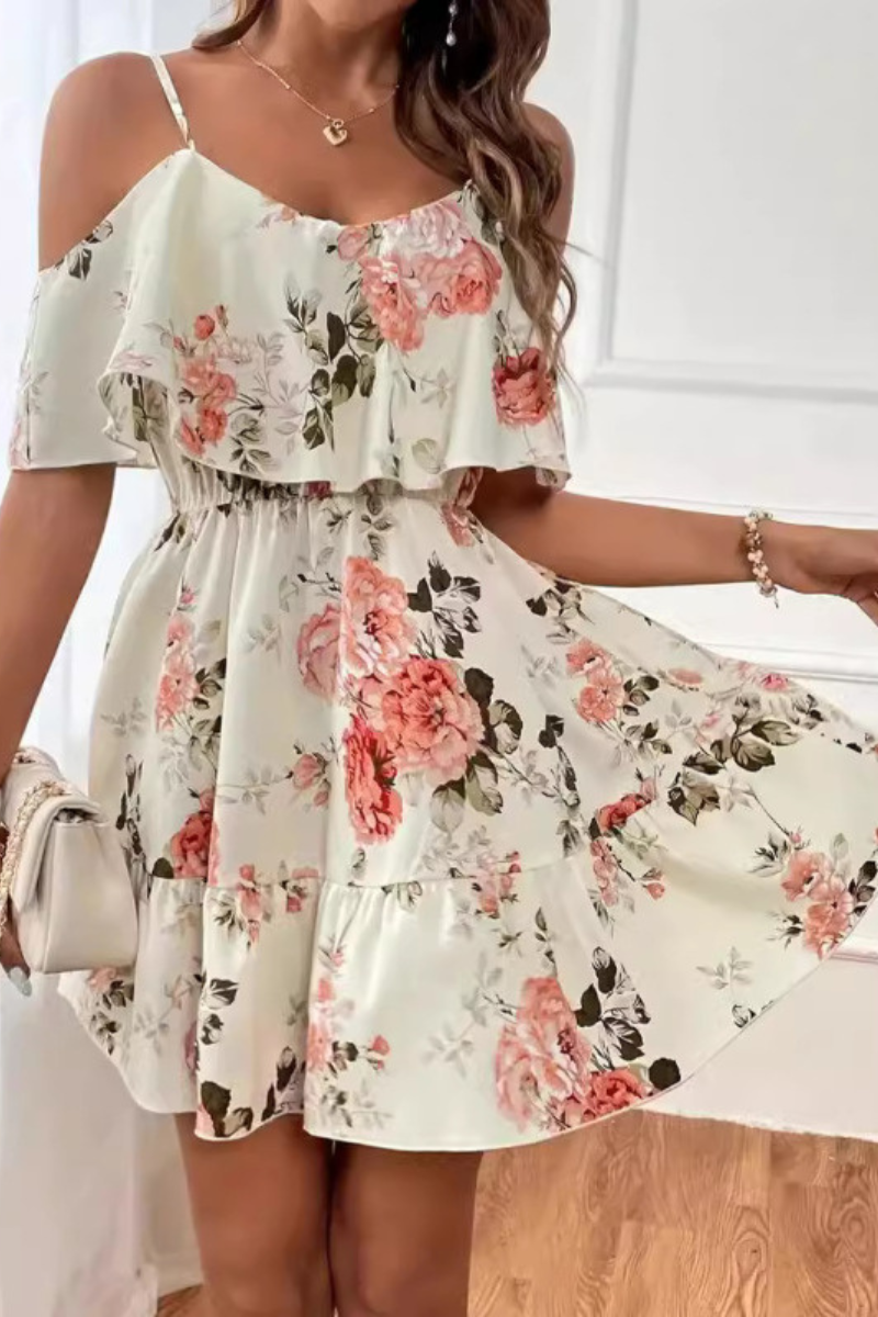 Theresa | Romantic offtheshoulder dress