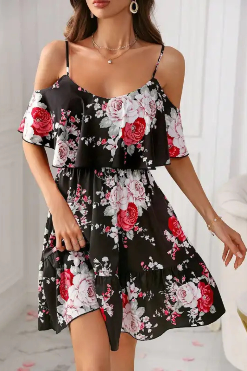 Theresa | Romantic offtheshoulder dress