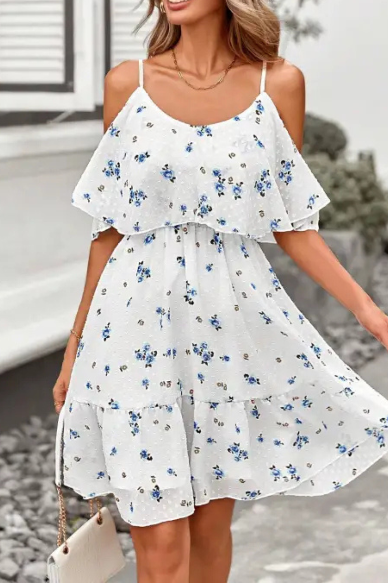 Theresa | Romantic offtheshoulder dress