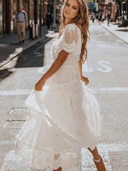 Abigail | Elegant White Dress