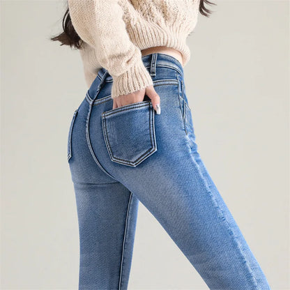 Veda | Stretchy Thermal Jeans