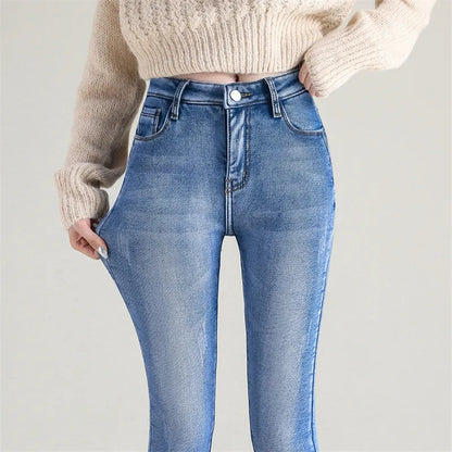 Veda | Stretchy Thermal Jeans