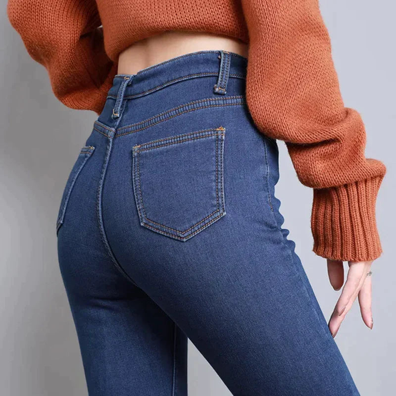 Veda | Stretchy Thermal Jeans