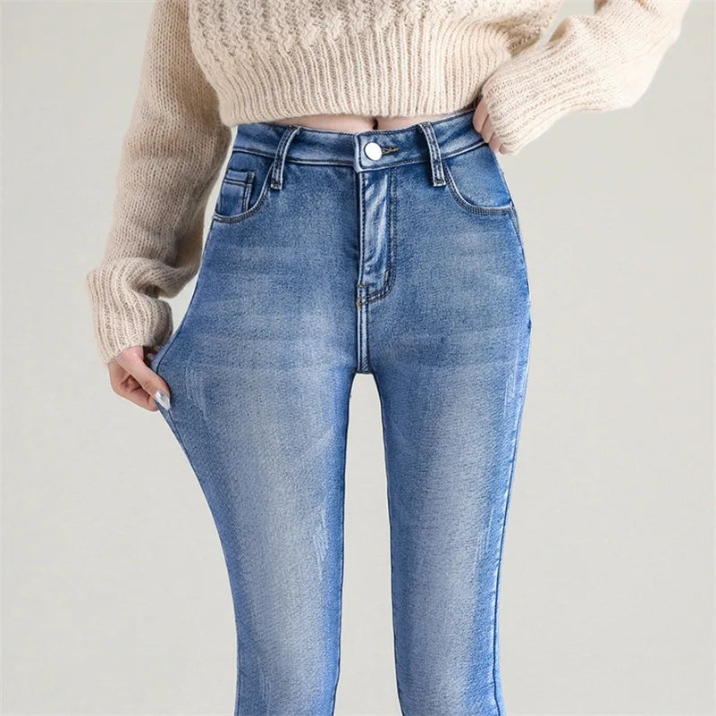 Veda | Stretchy Thermal Jeans
