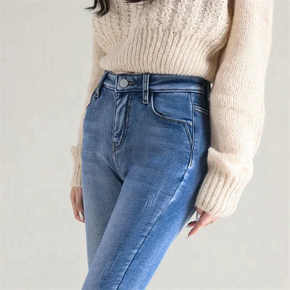 Veda | Stretchy Thermal Jeans