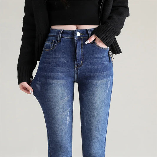 Veda | Stretchy Thermal Jeans