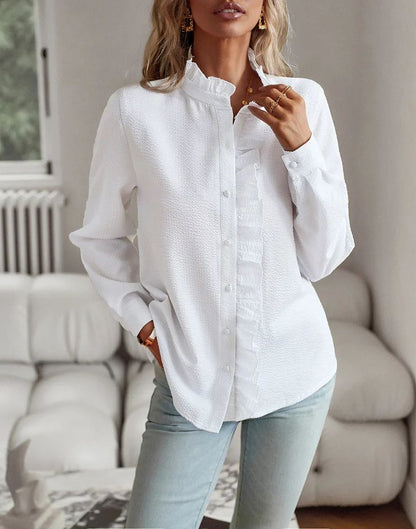 Tia | Elegant Long-Sleeved Shirt