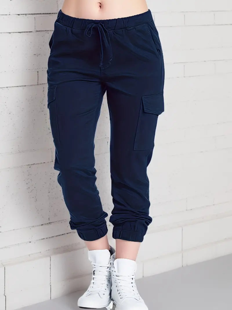 Viola | Cargo Pants With Drawstring