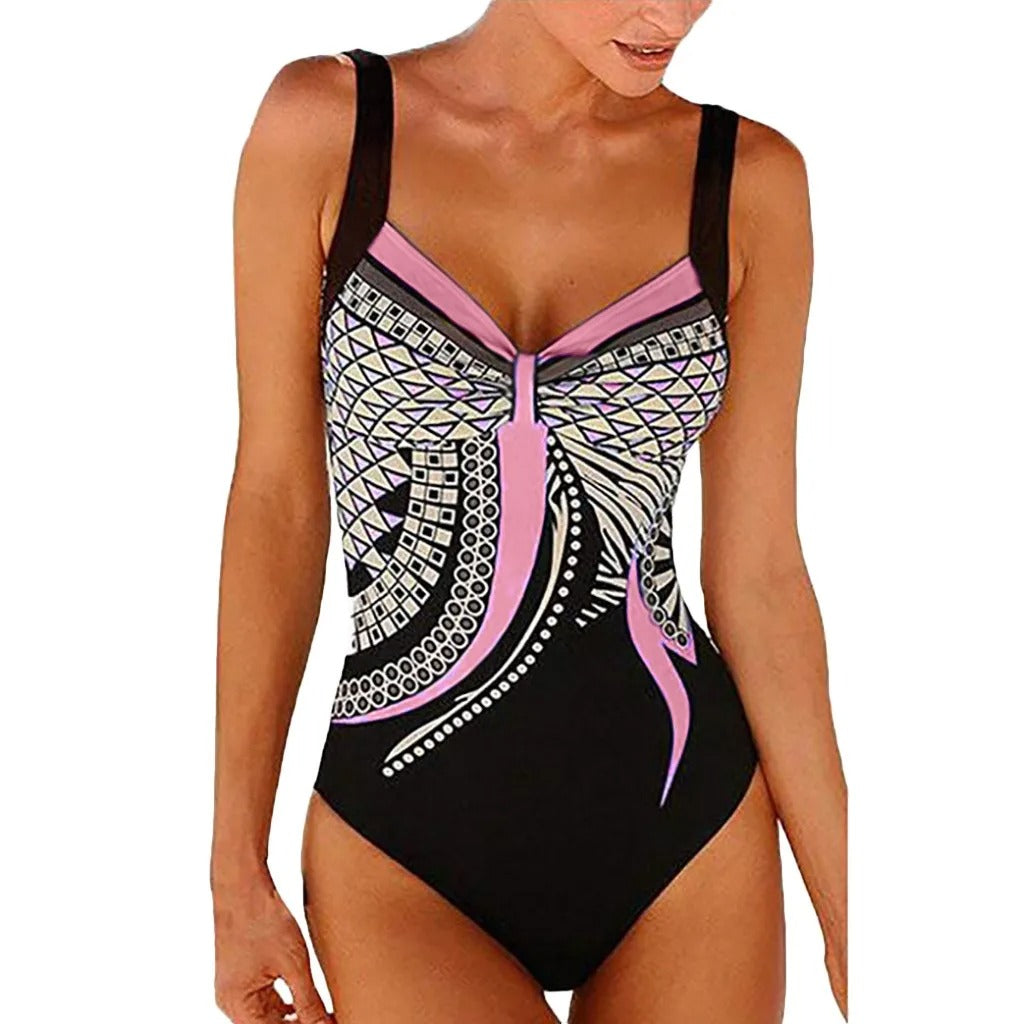 Xana | Graphic Print Swimsuit