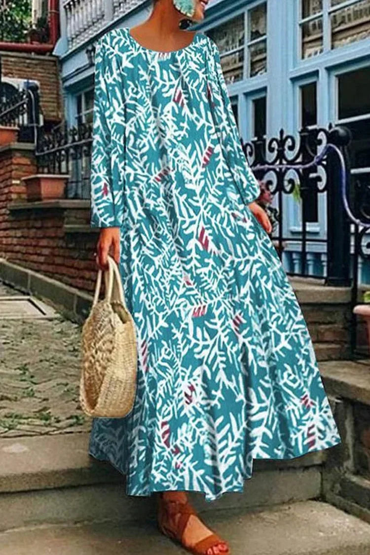 Victoria | Summer dress with print