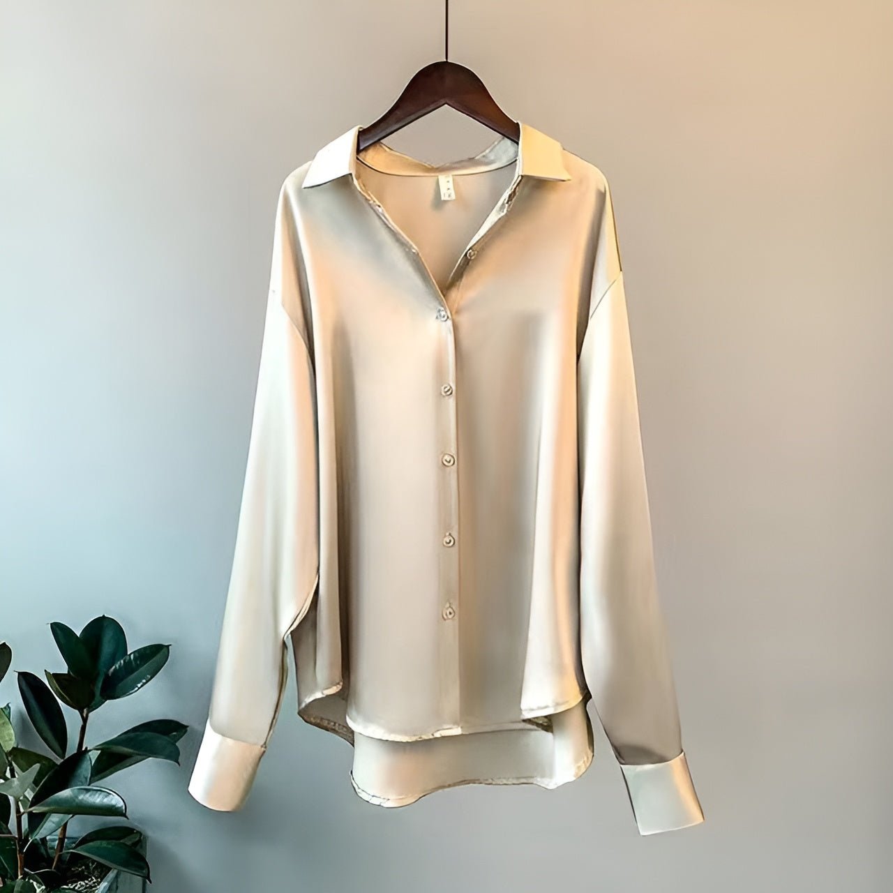 Tracey | Elegant Satin Blouse