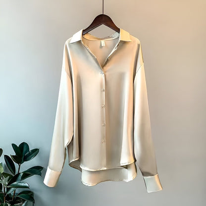 Tracey | Elegant Satin Blouse