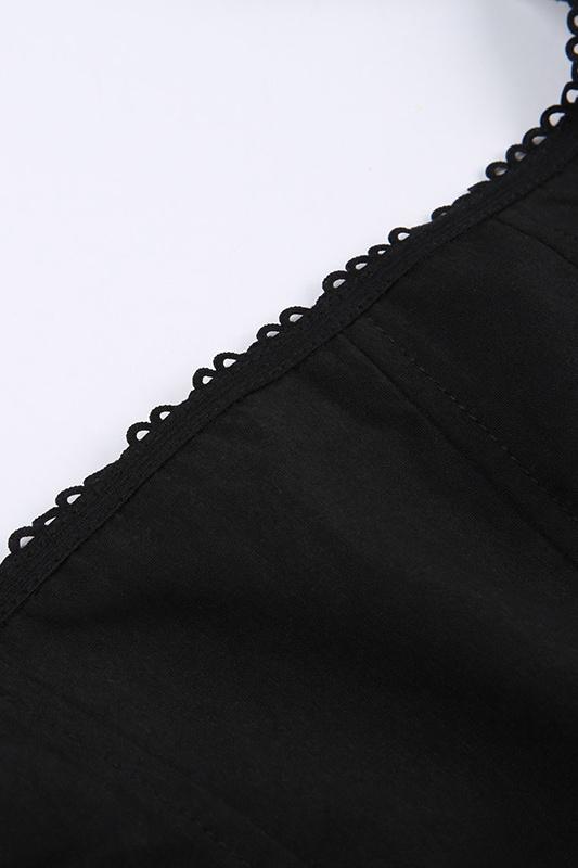 Veda | A-Line Midi Slip With Lace Trim