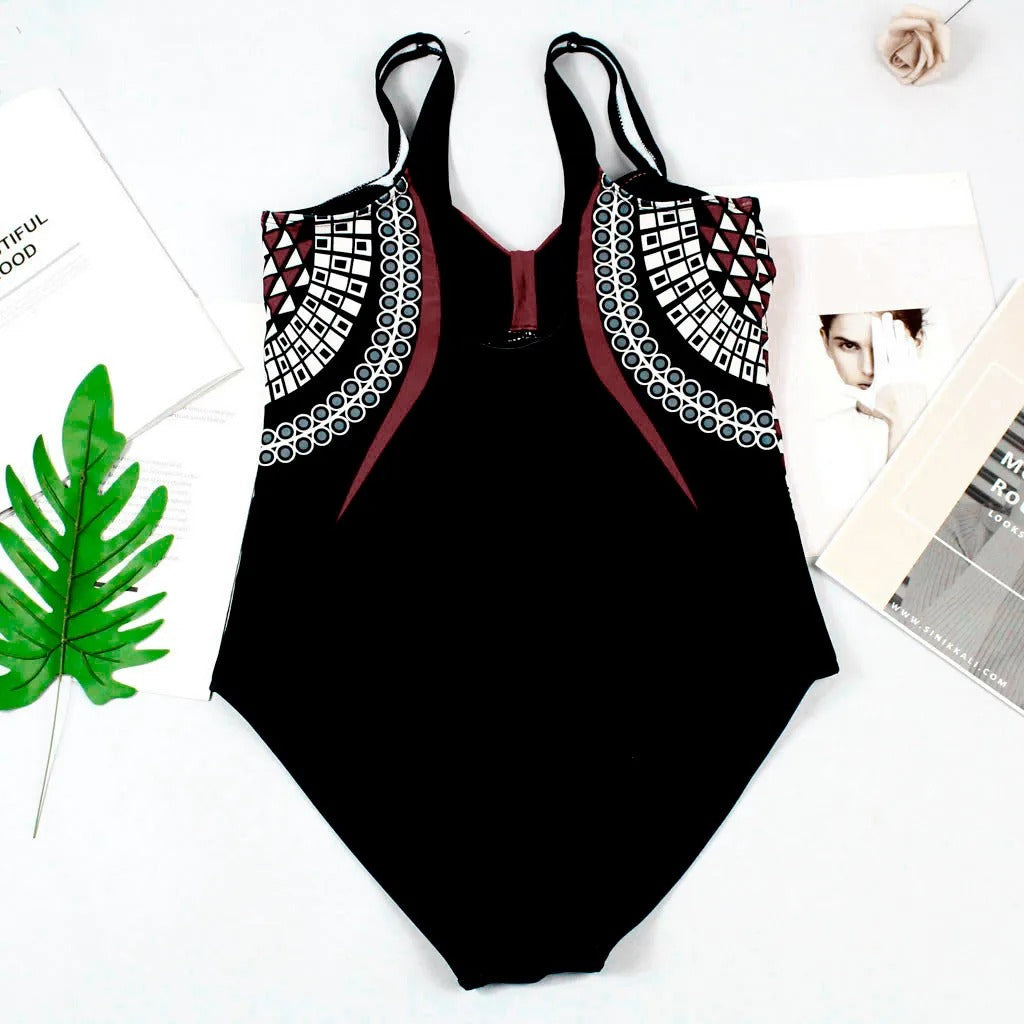 Xana | Graphic Print Swimsuit
