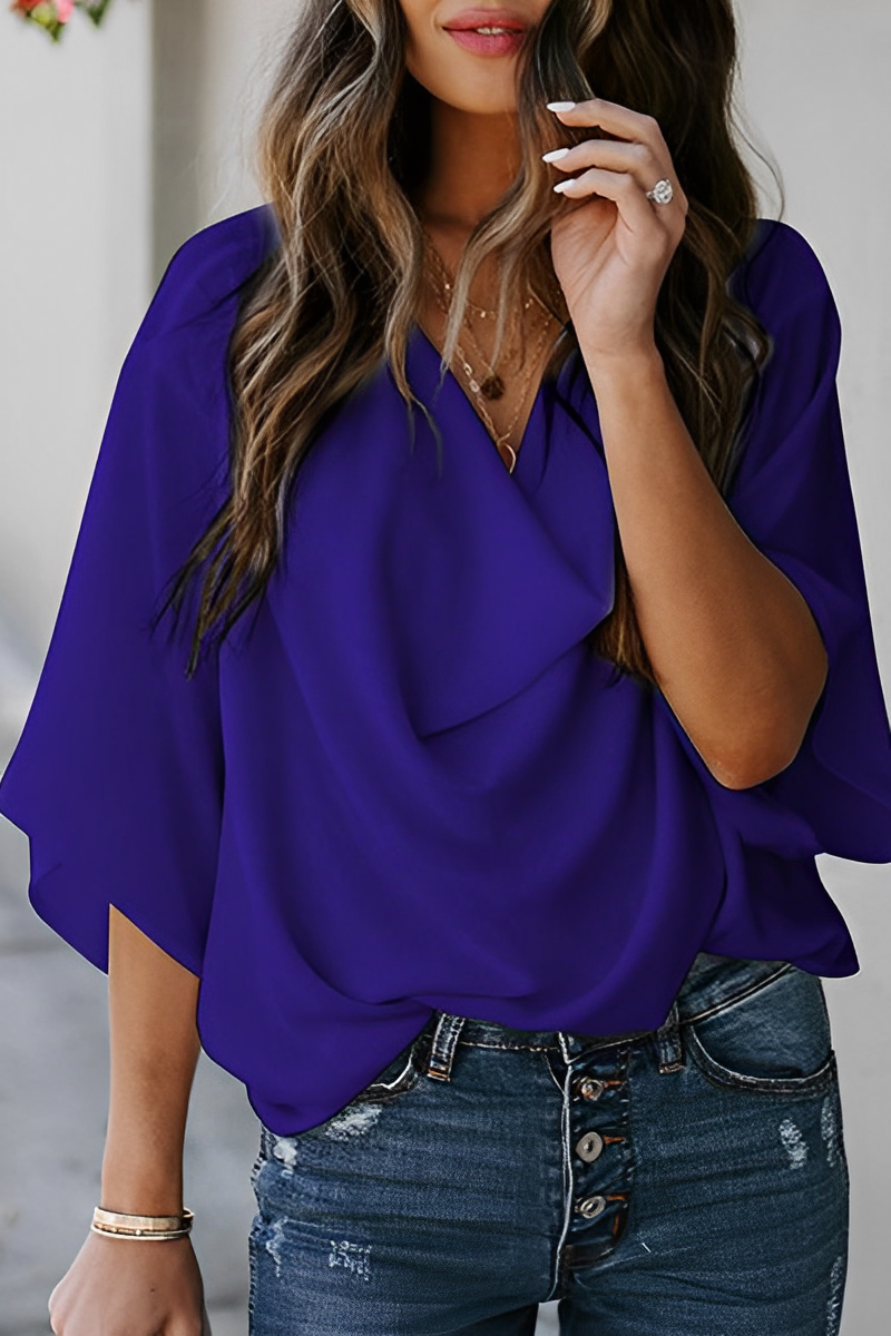 Tiana | Casual Summer Chiffon Blouse