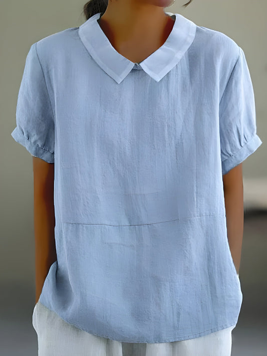Teresa | Loose Short Sleeve Shirt