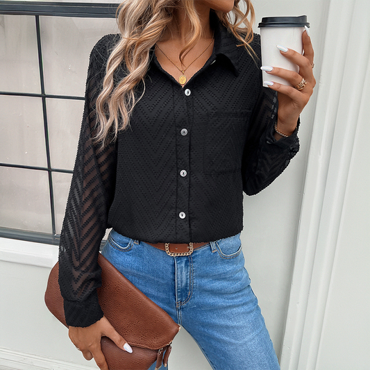 Vera | Blouse Business Women Black