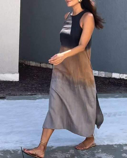 Vela | Sleeveless dress with gradient