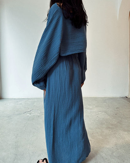 Uma | Two-Piece Set Flowy Split In