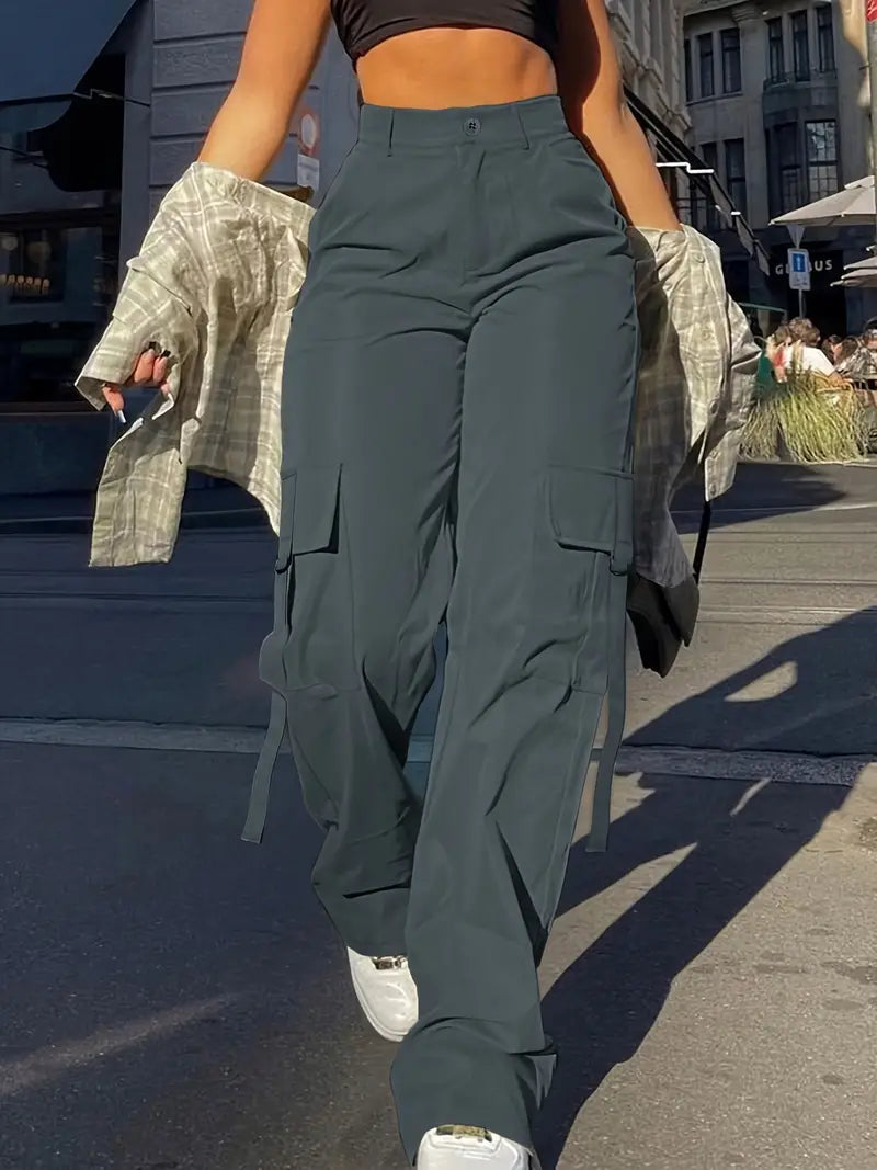 Tirsa | Women'S Plain Cargo-Pant