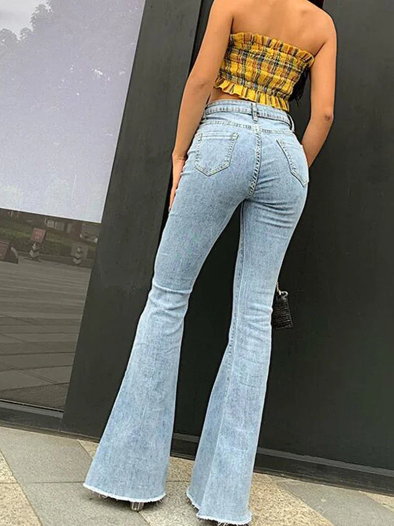Tiana | Vintage High Waist Flare Jeans