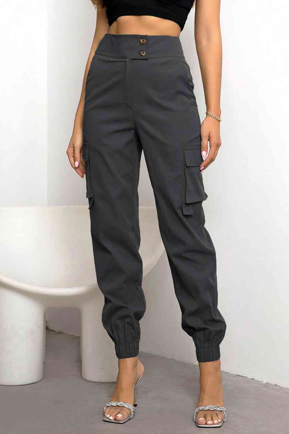 Wanda | High-Waisted Cargo Pants