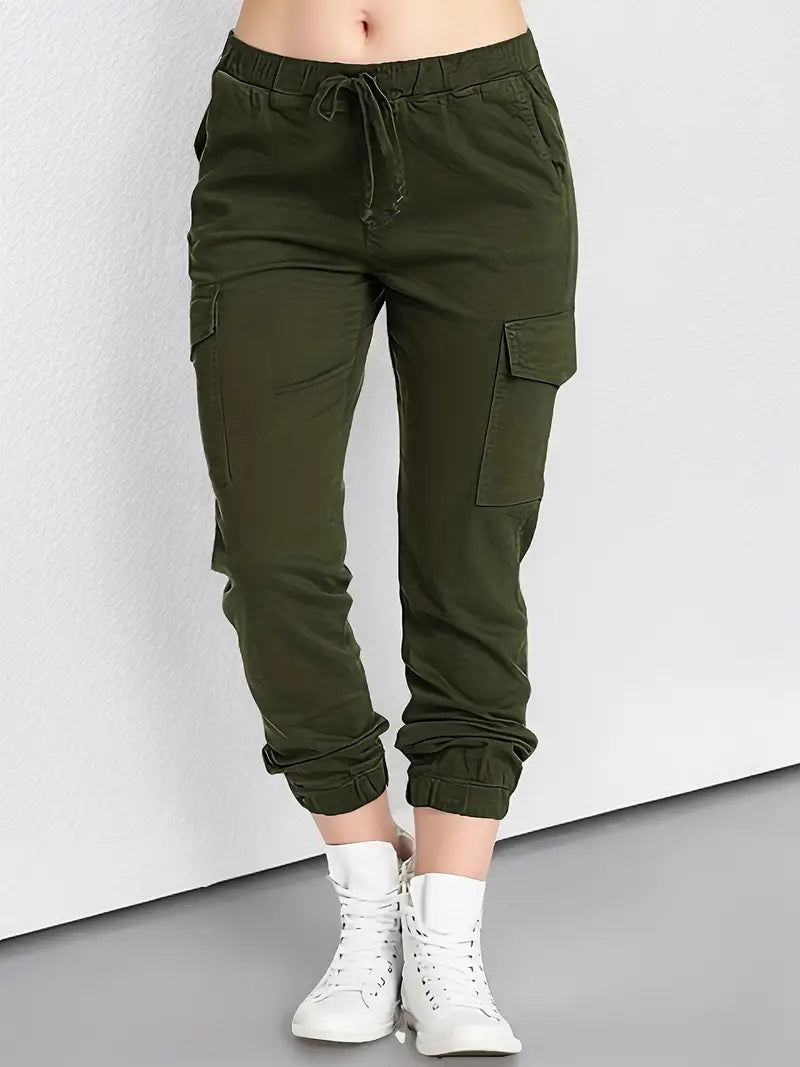 Viola | Cargo Pants With Drawstring