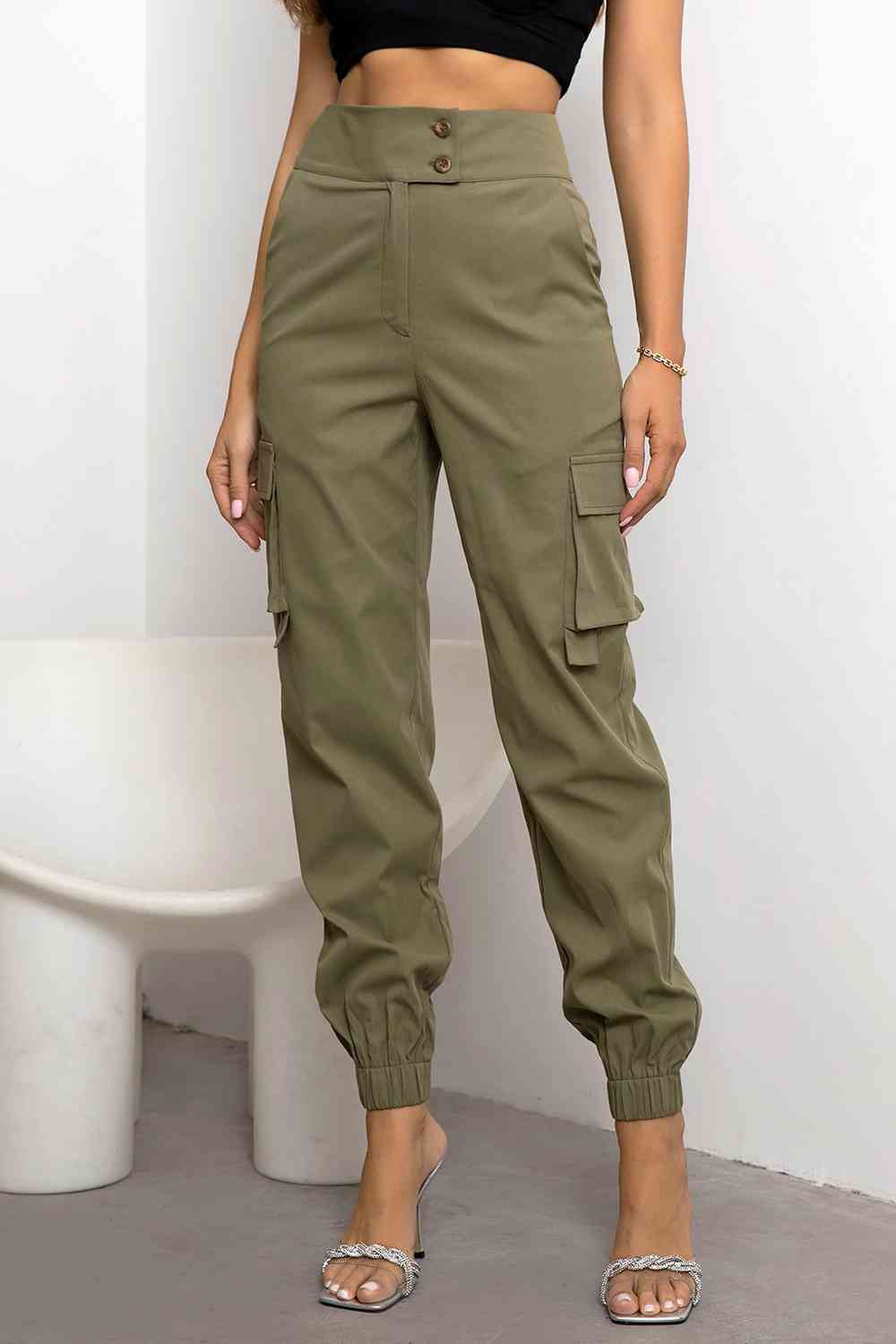 Wanda | High-Waisted Cargo Pants