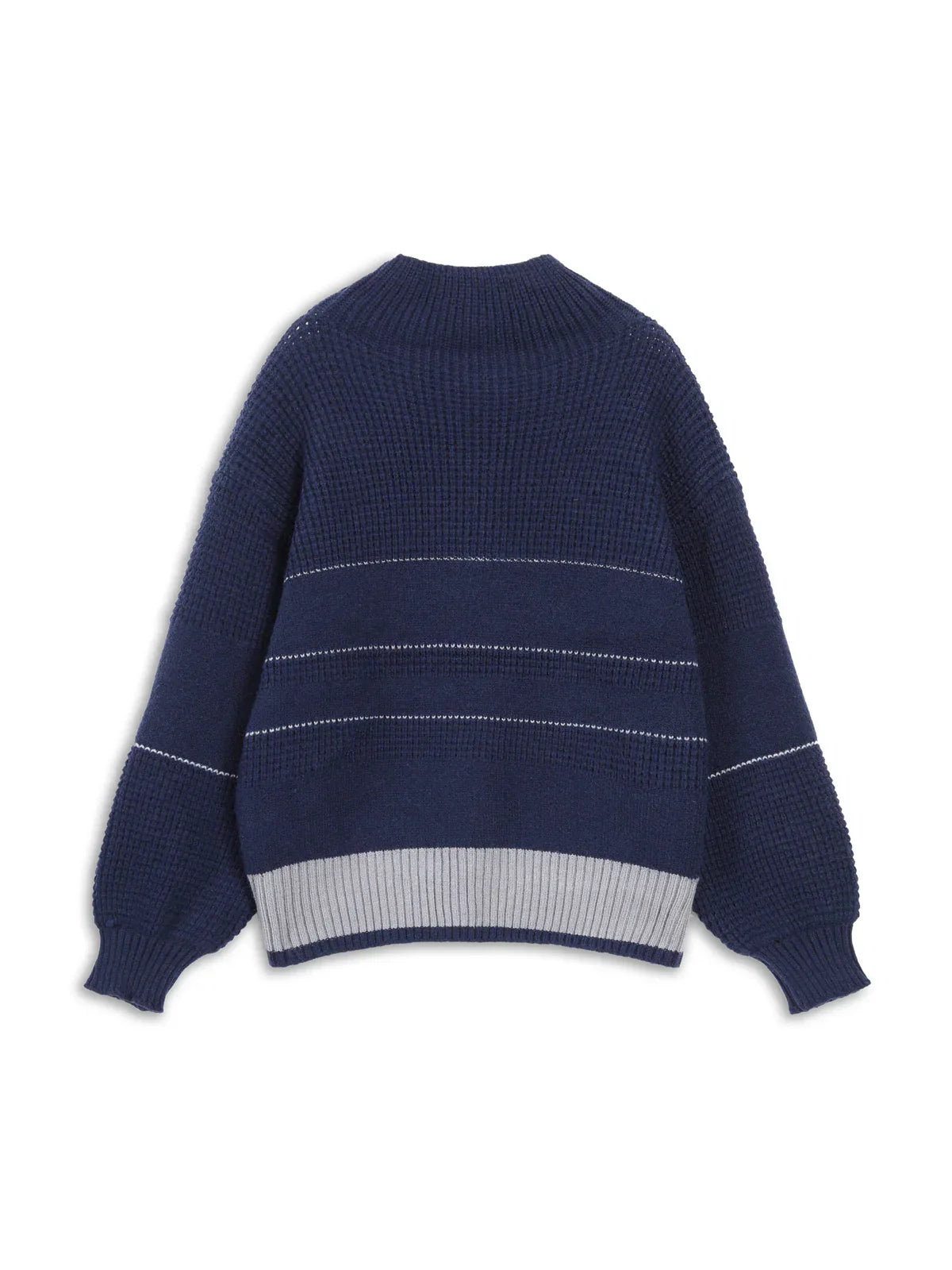 Trixie | Women's knitted sweater with button placket