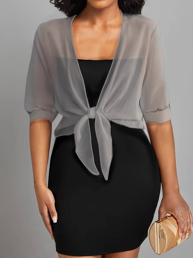 Tracey | Elegant Open Front Blouse For Women