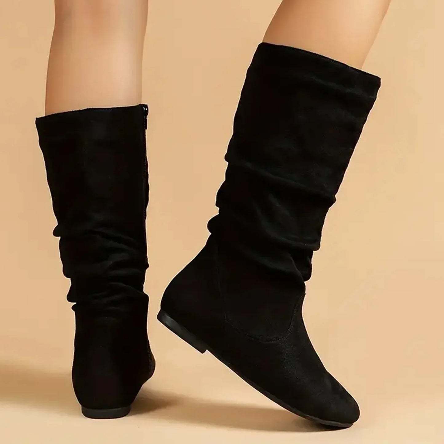 Vera | Claudia ��� High Boots with Flat Sole