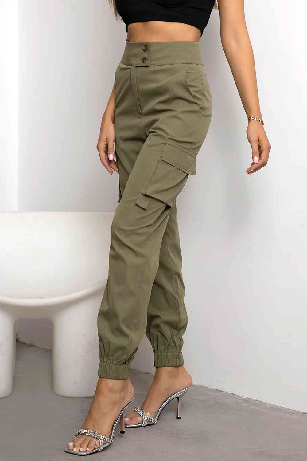 Wanda | High-Waisted Cargo Pants
