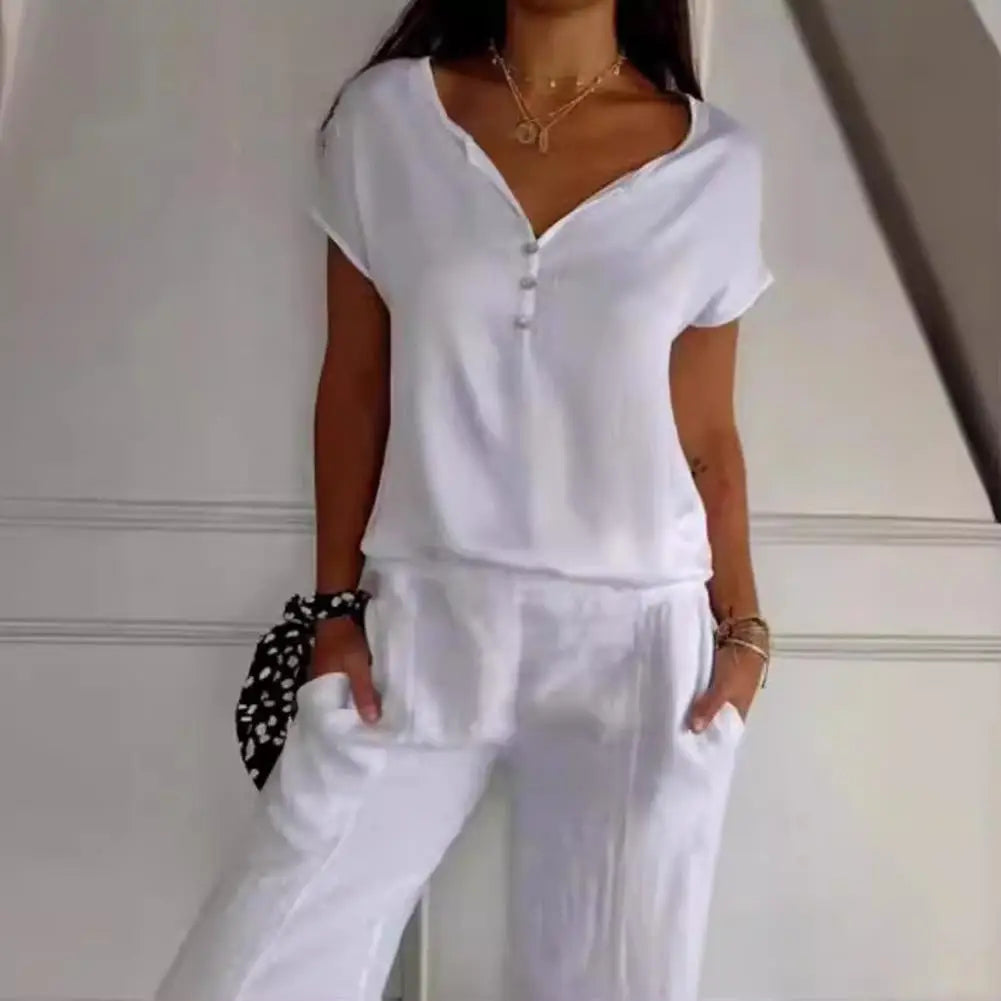 Veda | Elegant Deep V Top