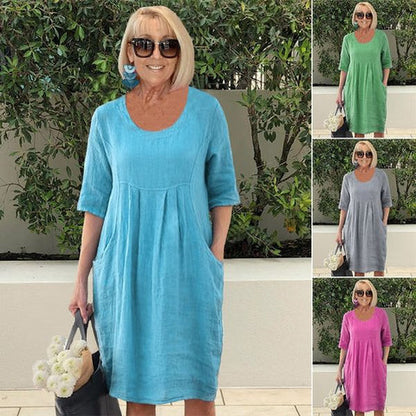 Wanda | Comfortable Summer Dress With Pockets
