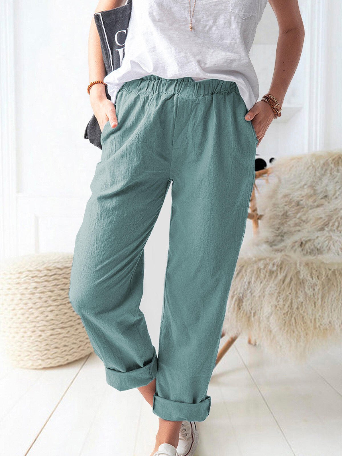 Venus | Linen Trousers For Women In A Relaxed Fit
