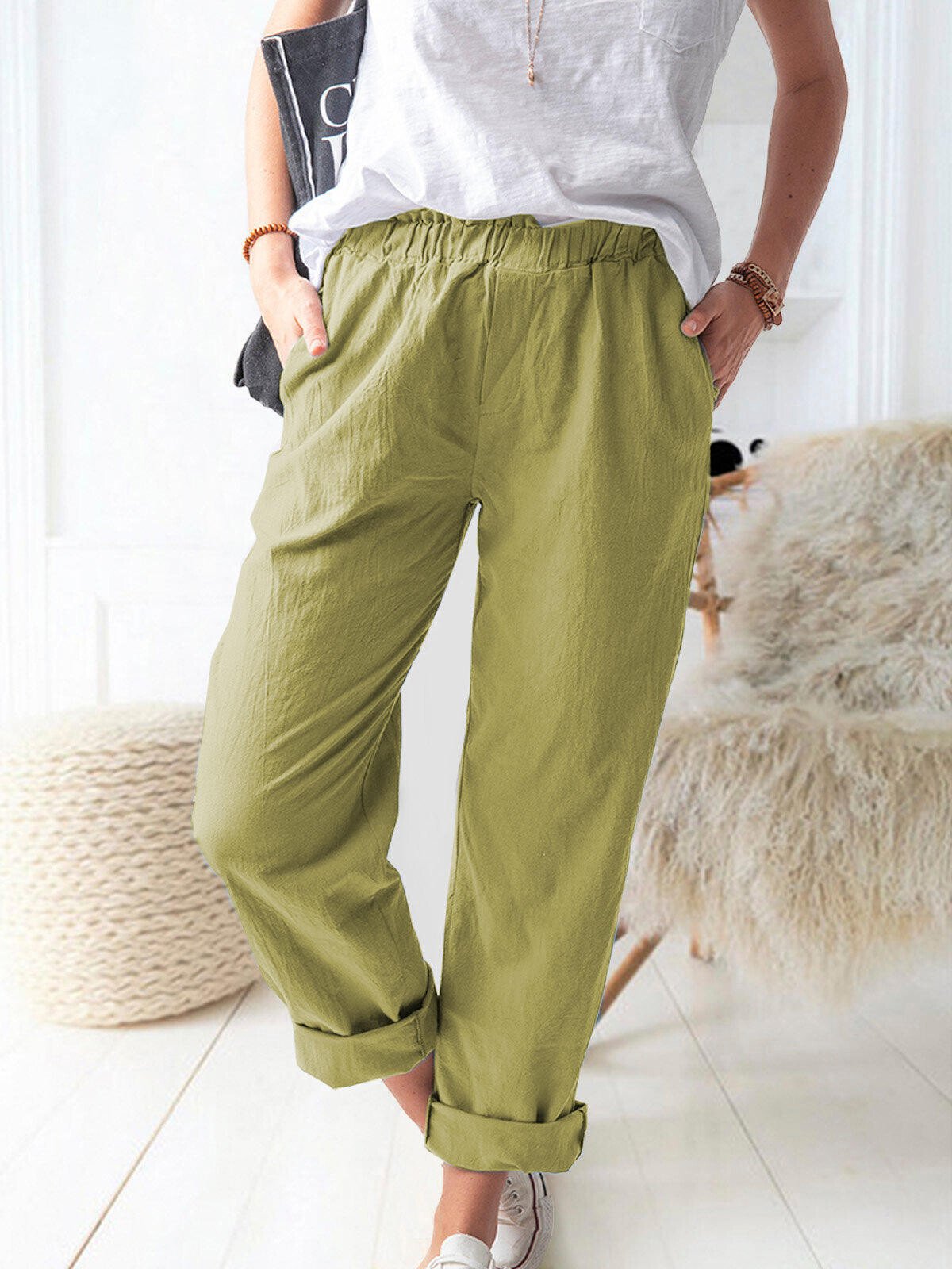 Venus | Linen Trousers For Women In A Relaxed Fit