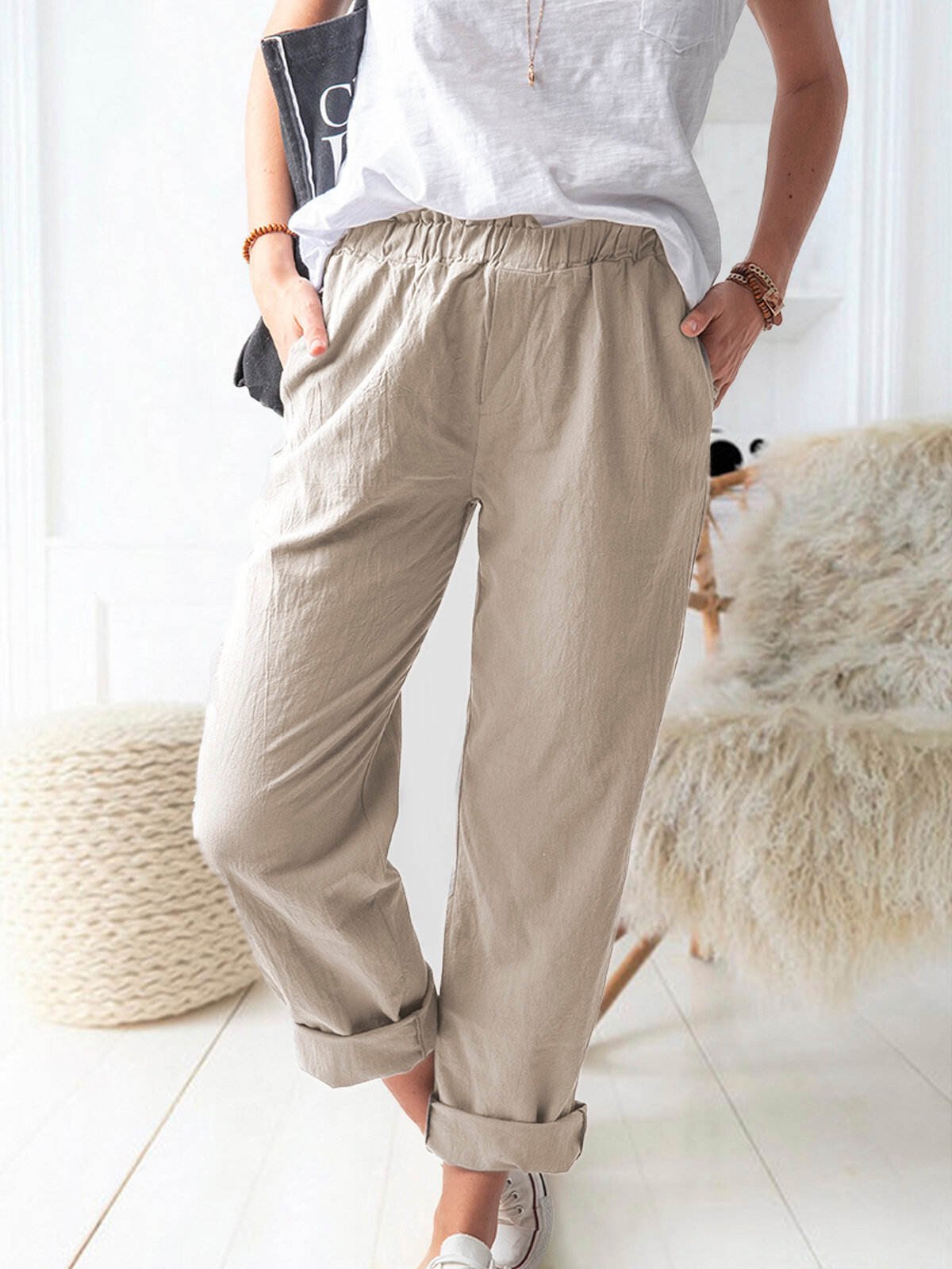 Venus | Linen Trousers For Women In A Relaxed Fit