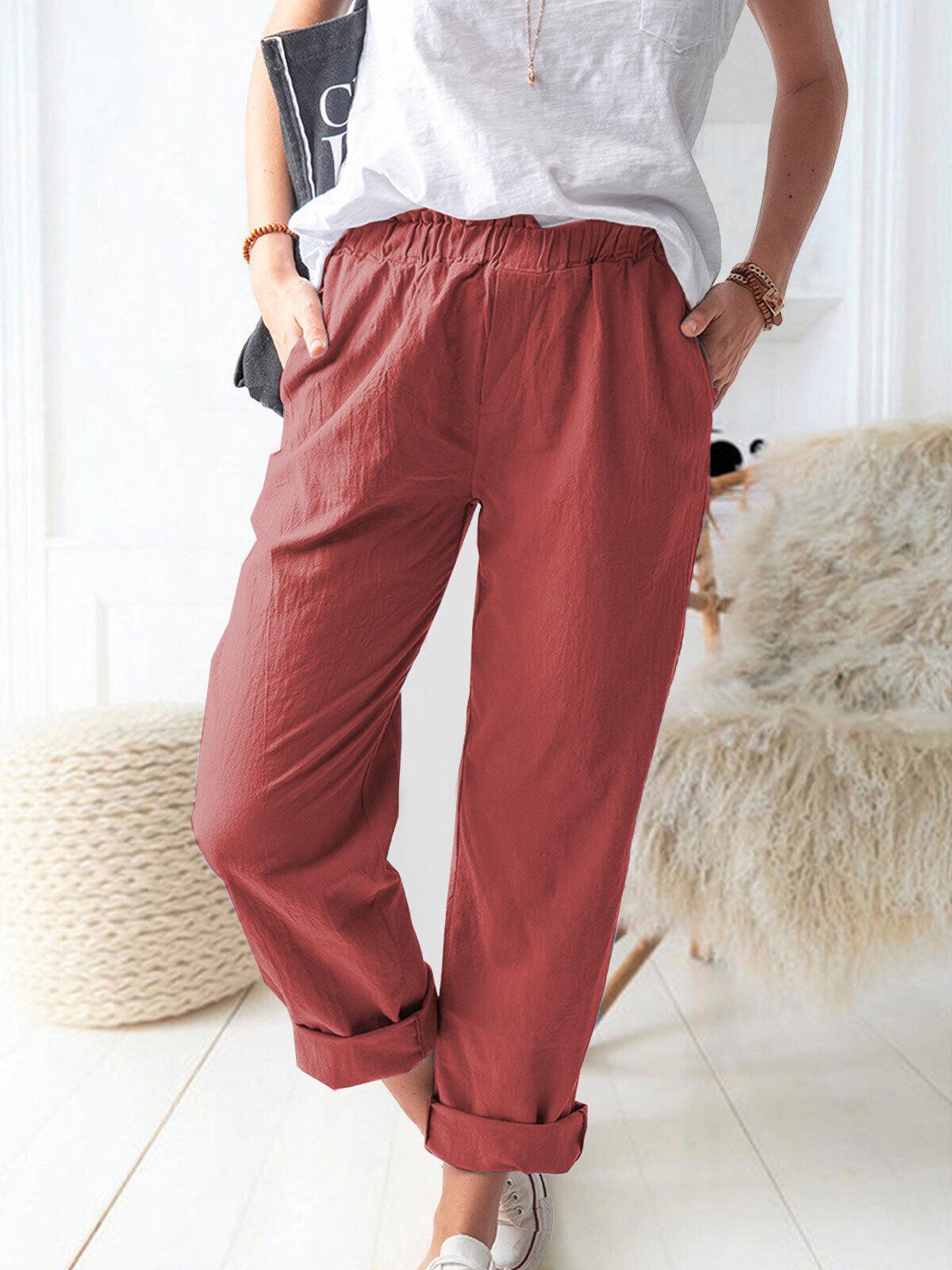 Venus | Linen Trousers For Women In A Relaxed Fit