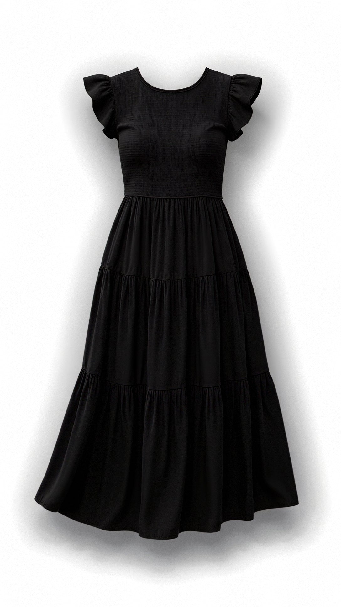 Wren | Smocked Summer Midi Dress Pleated