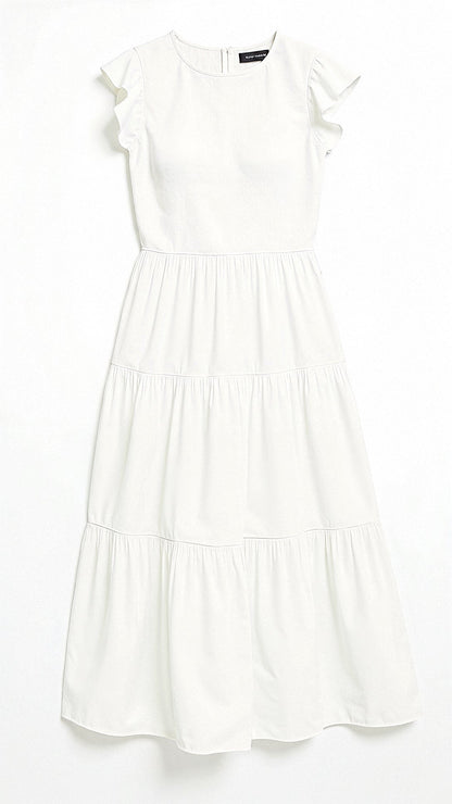 Wren | Smocked Summer Midi Dress Pleated