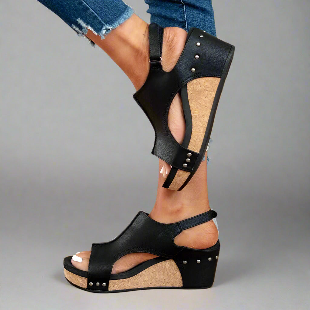 Tiana | Orthopedic Leather Sandals