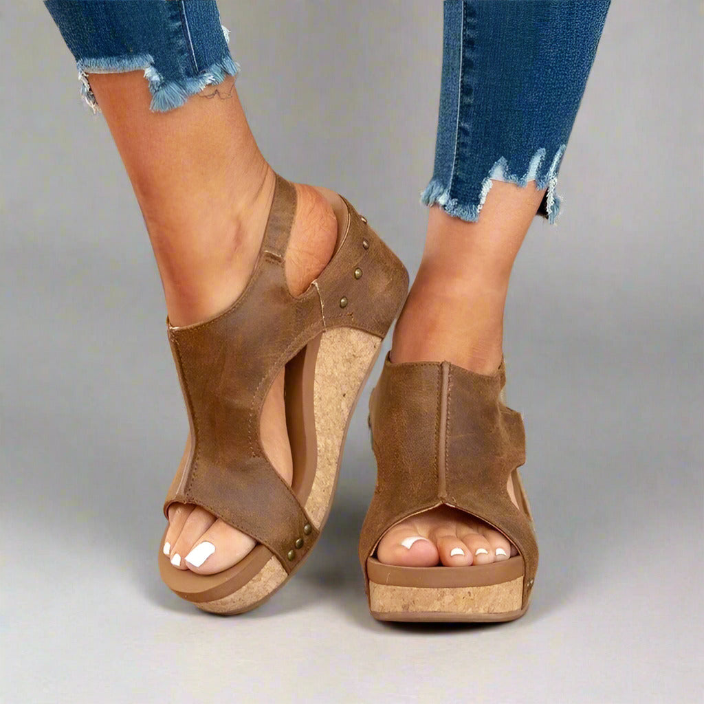 Tiana | Orthopedic Leather Sandals