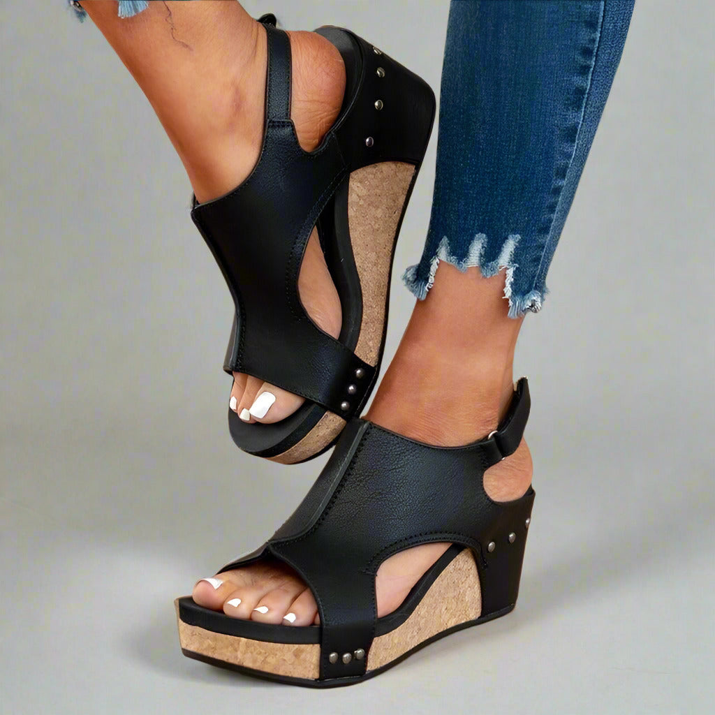 Tiana | Orthopedic Leather Sandals