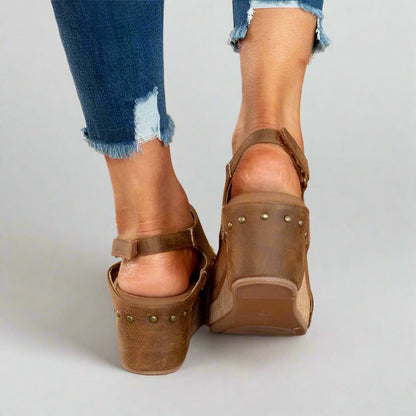 Tiana | Orthopedic Leather Sandals