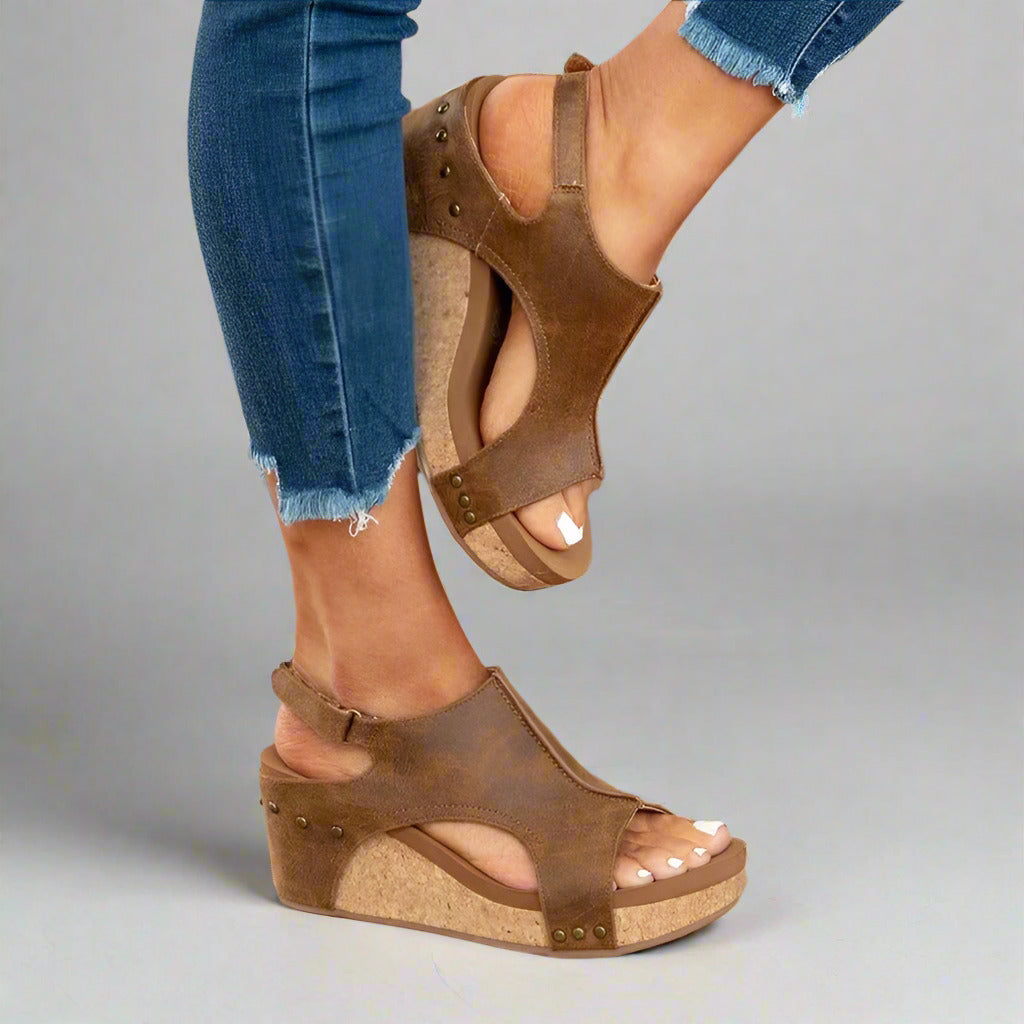Tiana | Orthopedic Leather Sandals