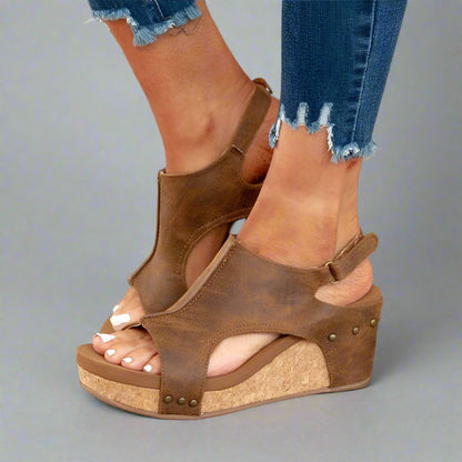 Tiana | Orthopedic Leather Sandals