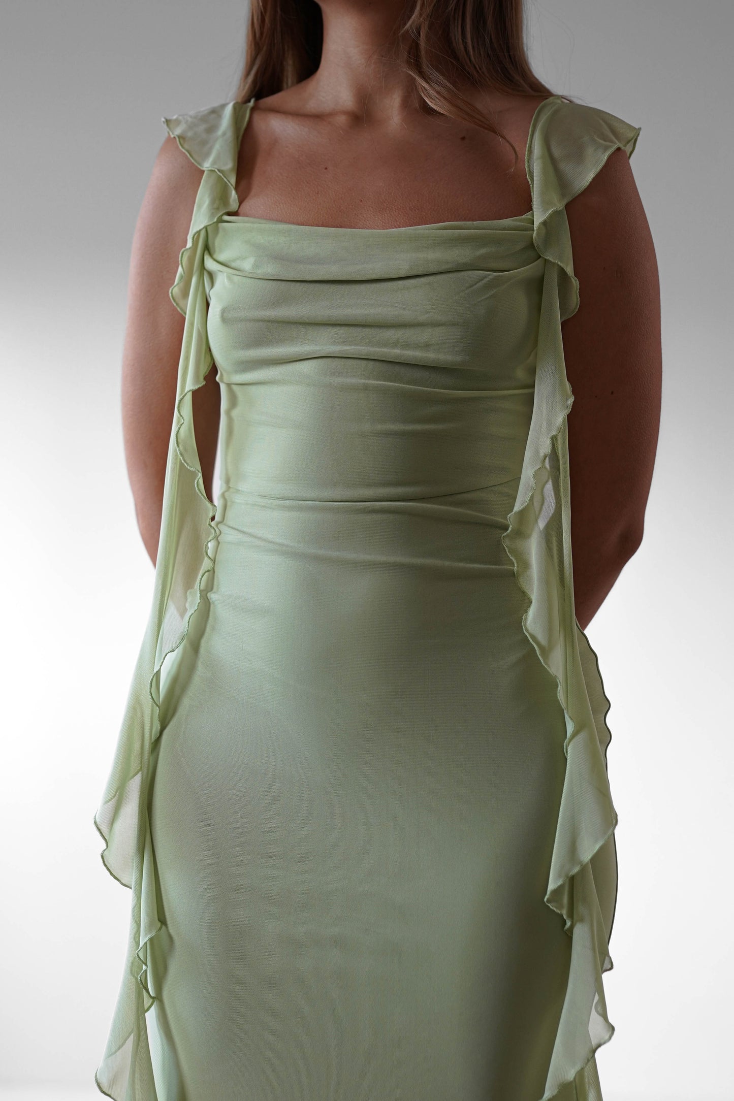 Undina | Sutton Ruffle Midaxi Dress