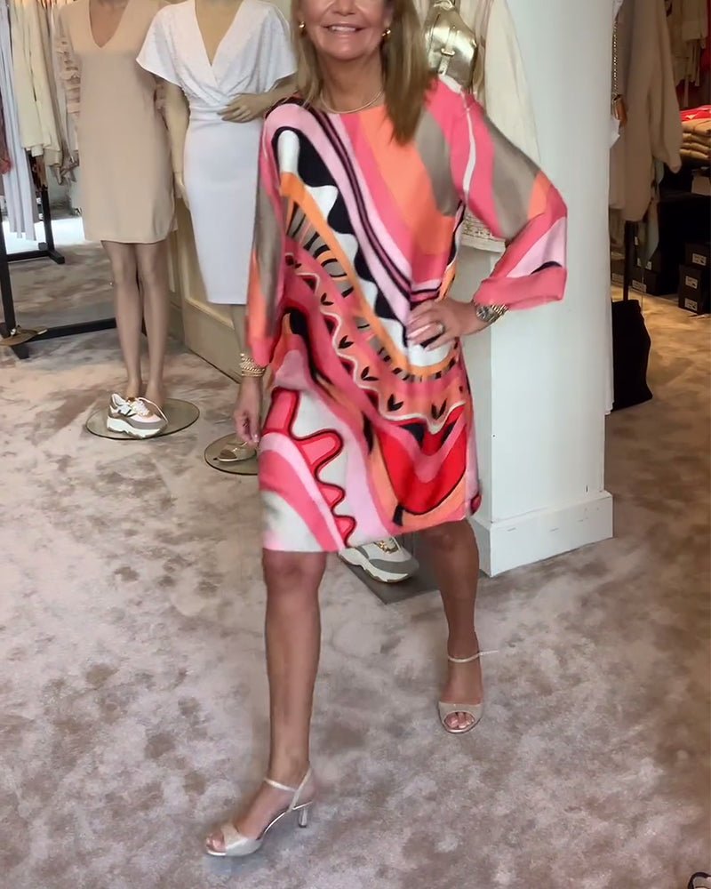 Willow | Stylish Midi Skirt With An Elegant Print